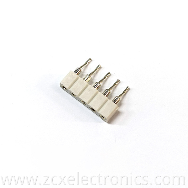 White female connector